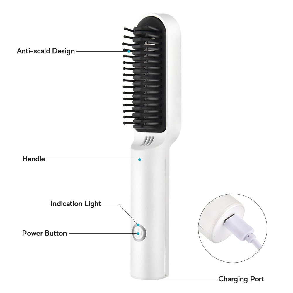 Wireless Heating Styling Comb