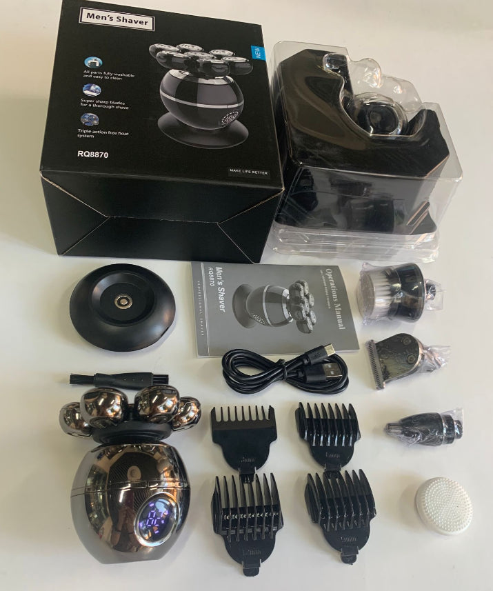 Wet Dry Electric Shaver Kit