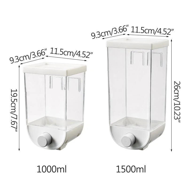 Wall-Mounted Sealed Jars